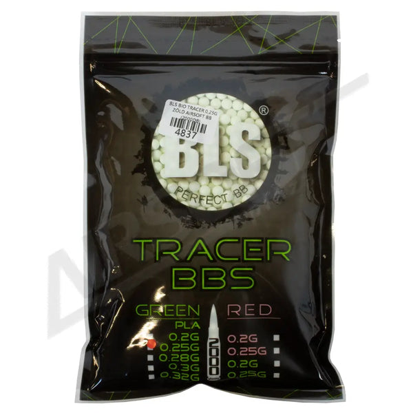 Bls Bio Tracer 0 25G Zöld Airsoft Bb (2000Db) Bio/Pla Lövedék