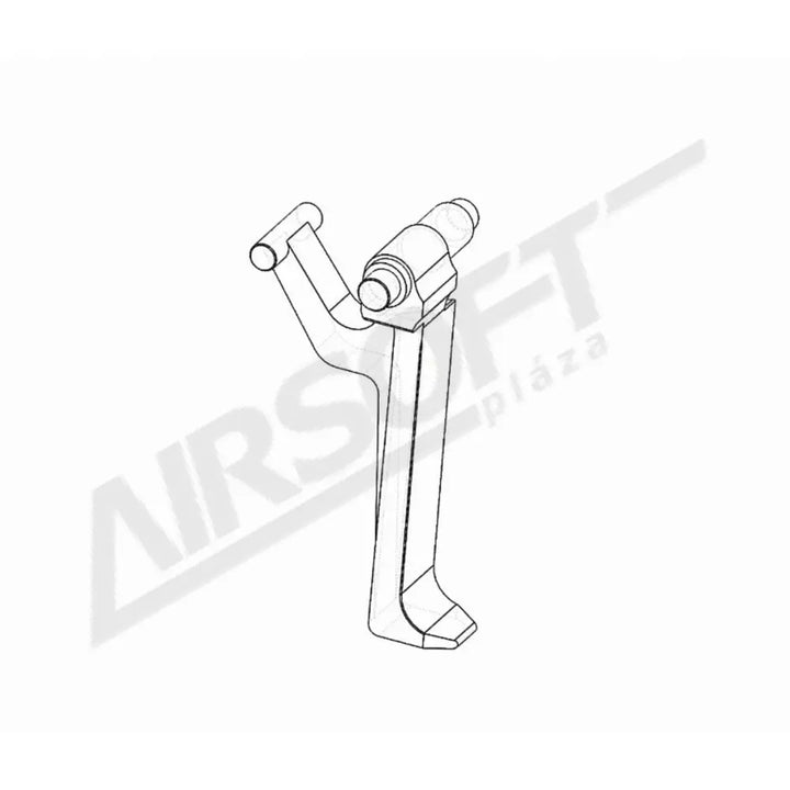 RETROARMS AK CNC ELSÜTŐBILLENTYŰ (STYLE B) - FEKETE