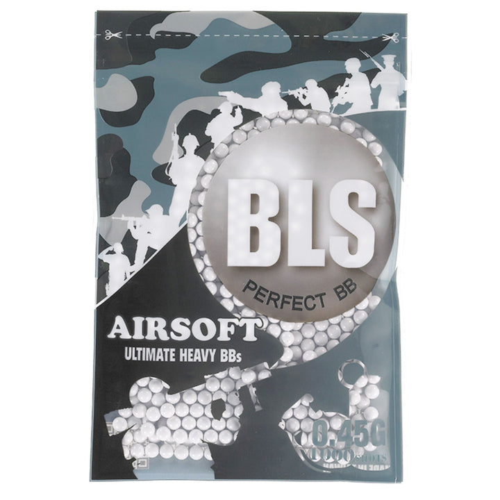 BLS FEHÉR 0,45G AIRSOFT BB (1000DB)