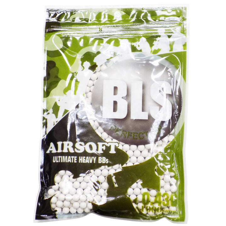 BLS FEHÉR 0,43G AIRSOFT BB (1000DB)